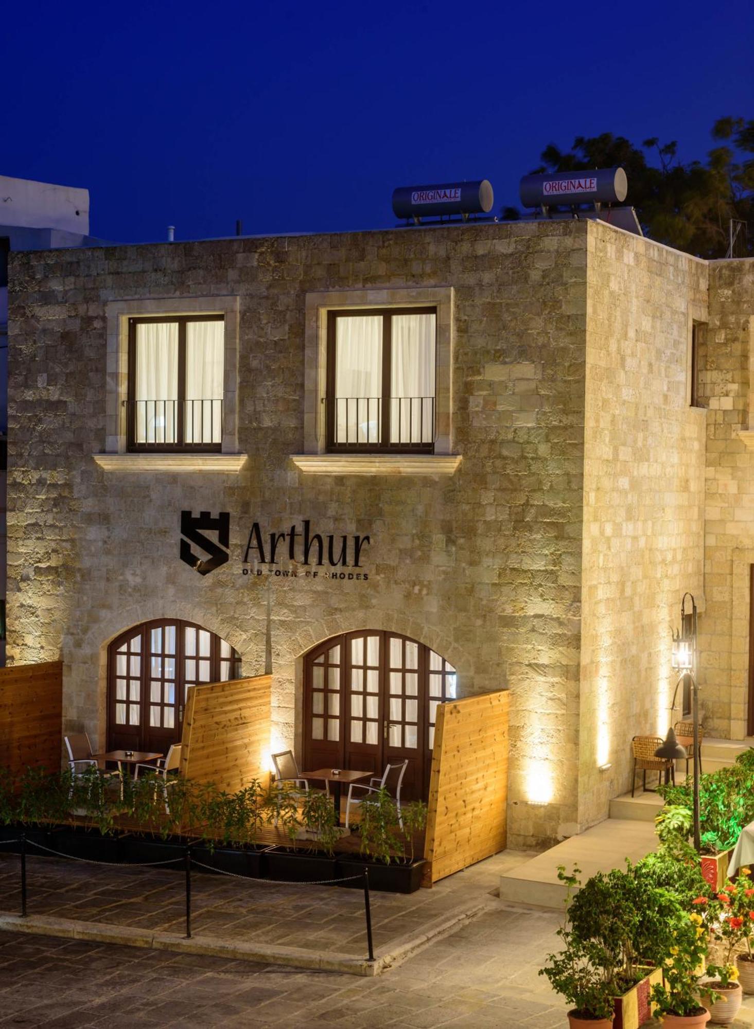 Arthur Suites In Old Town Rhodes City Eksteriør billede