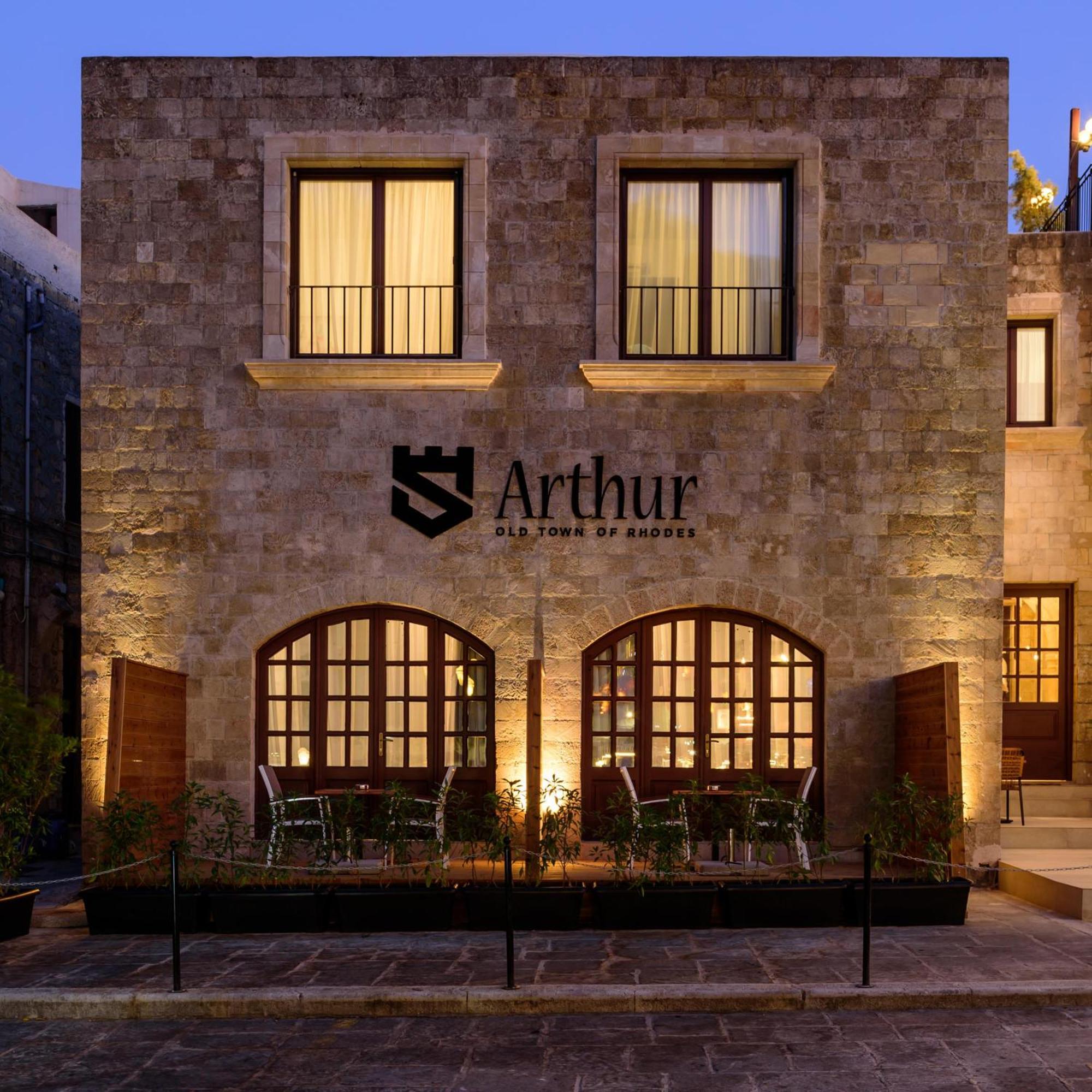 Arthur Suites In Old Town Rhodes City Eksteriør billede